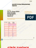 01 Prof DR Ahmet GÜNAY CMS 4109 Anaerobik Arıtım Süreçleri GİRİŞ