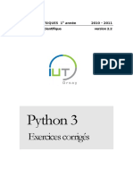 exercices-python3