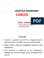 Diet in Lifestyle Disorders: Cancer