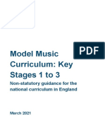 Model Music Curriculum Full