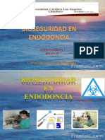 Endodoncia e infecciones: Normas de bioseguridad y control de la infección