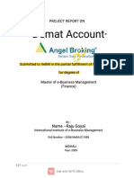 Project On Demat Account Final