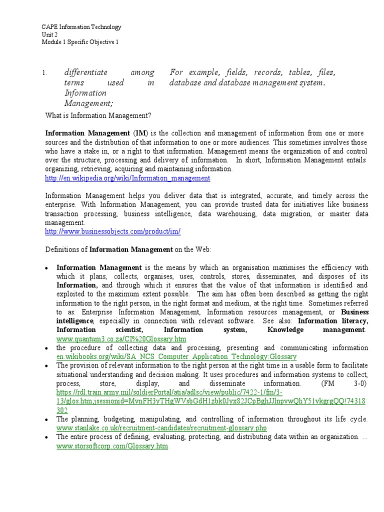 Data Distribution in Information Management | PDF | Databases ...