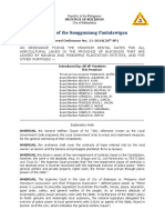 Office of The Sangguniang Panlalawigan: Ortigas and Co. LTD Partnership vs. FEATI Bank and Trust Co