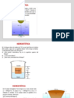 Hidrostática - Seminario de Problemas