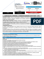 Plano de Aula 1º Bimestre - Biologia - 1º Ano Matutino - 2022