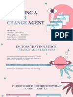 Factors for Change Agent Success