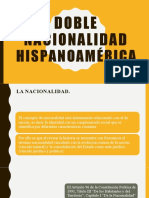 Doble Nacionalidad Hispanoamérica