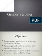 Grupos Verbales