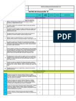 Matriz de Evaluacion Tipo B Octubre