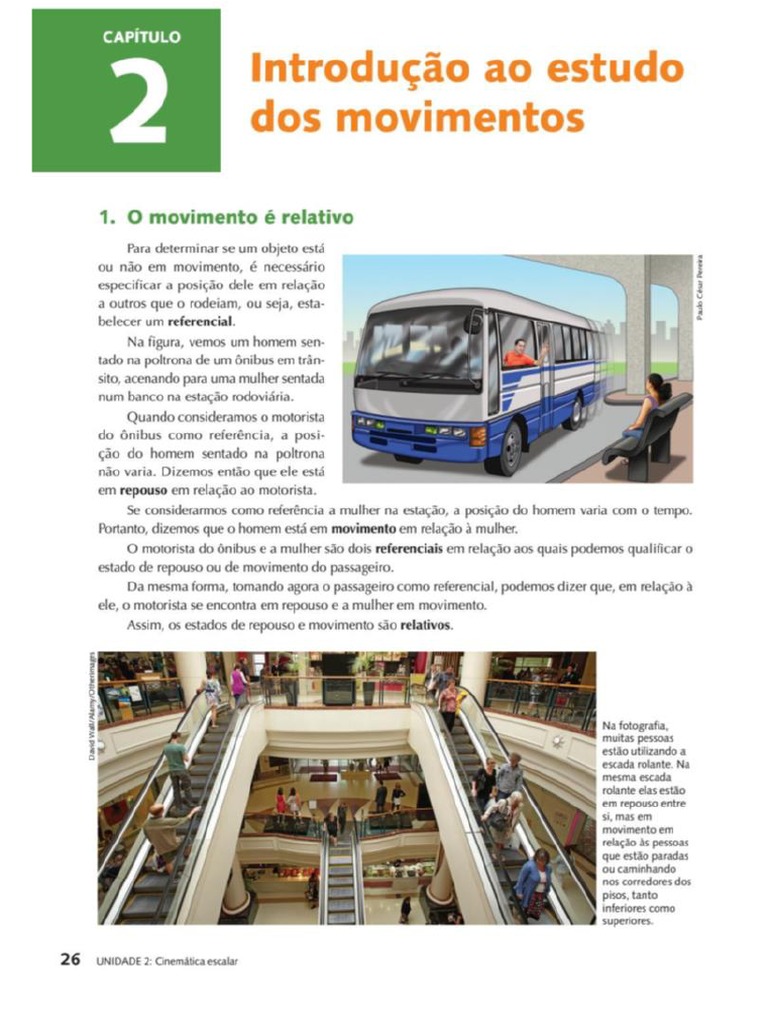 AULA 3 - O Movimento É Relativo | PDF