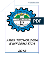 Plan Estudios - Estructura Basica - Area Tecnologia - 2018