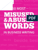 50 Most Misused and Abused Words