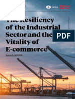 The Resiliency of The Industrial Sector and The Vitality of E Commerce 1