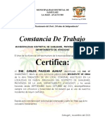 Certificado MODELO SAMUGARI