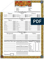 Character Sheet - Generic (Revised)