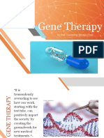 Gene Therapy: by Prof. Liwayway Memije-Cruz