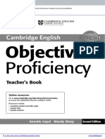 Objective Proficiency Cambridge English Objective Proficiency Teachers Book