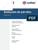 Redaccion de Parrafos Eduardo Turcios Comunicacion Oral y Escrita