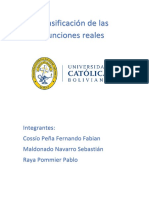 Clasificacion de Funciones Reales - Grupo