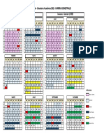 Calendario Academico 2022 Cochabamba Semestrales Oficial