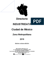 Industridata CDMX Zona Metropolitana