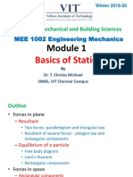 Module 1 - Statics of Particles