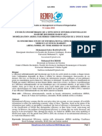 Etude Econometrique de L'efficience Informationnelle Du Marché Boursier Marocain