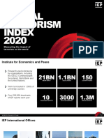 Global Terrorism Index 2020: November 2020