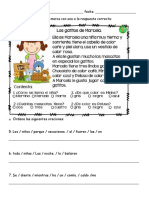 Exámenes de Español y Matemáticas 1°