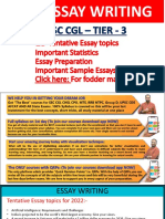 Essay Writing PDF For Descriptive Exams