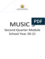 Second Quarter Lesson 2.1 Music 3