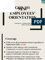 GSIS New Employees Orientation - Part 1