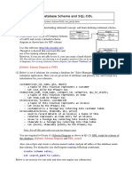 Database Schema and SQL-DDL: Submit: Schema Diagram As PDF