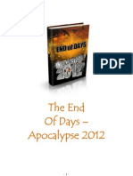 The End Of Days – Apocalypse 2012