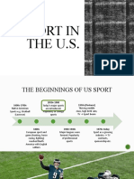 SPORT IN THE U.S.: A HISTORICAL OVERVIEW