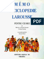 Enciclopedie Larousse Pentru Copii.