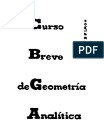 Efimov, N. - Curso Breve de Geometria Analitica