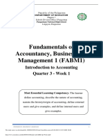 Fundamentals of Accountancy, Business and Management 1 (FABM1)