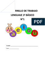 Cuadernillo Matematica y Lenguaje 1º Basico. Para Imprimir