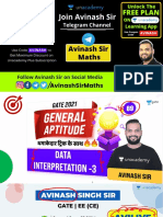 Data Intrepretation Part-3 (Aptitude by Avinash Sir) C - Lec-69