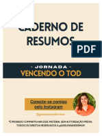 Caderno de Resumos - JORNADA VENCENDO O TOD