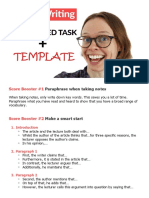 TOEFL Template Integrated Task