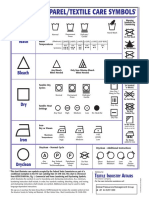 Guide To Apparel/Textile Care Symbols: Machine Wash Cycles