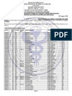 AIIMS PG 2020 Open Round of Online Seat Allocation Result