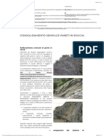 Consolidamento Semplice Pareti in Roccia - GeoProdotti