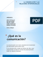 La Comunicación y Las Relaciones Etica