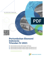 Pertumbuhan Ekonomi Indonesia Produk Domestik Bruto IV 2021 7 Februari 2022