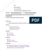 Tercera Actividad Evaluada de Expresión Oral y Escrita