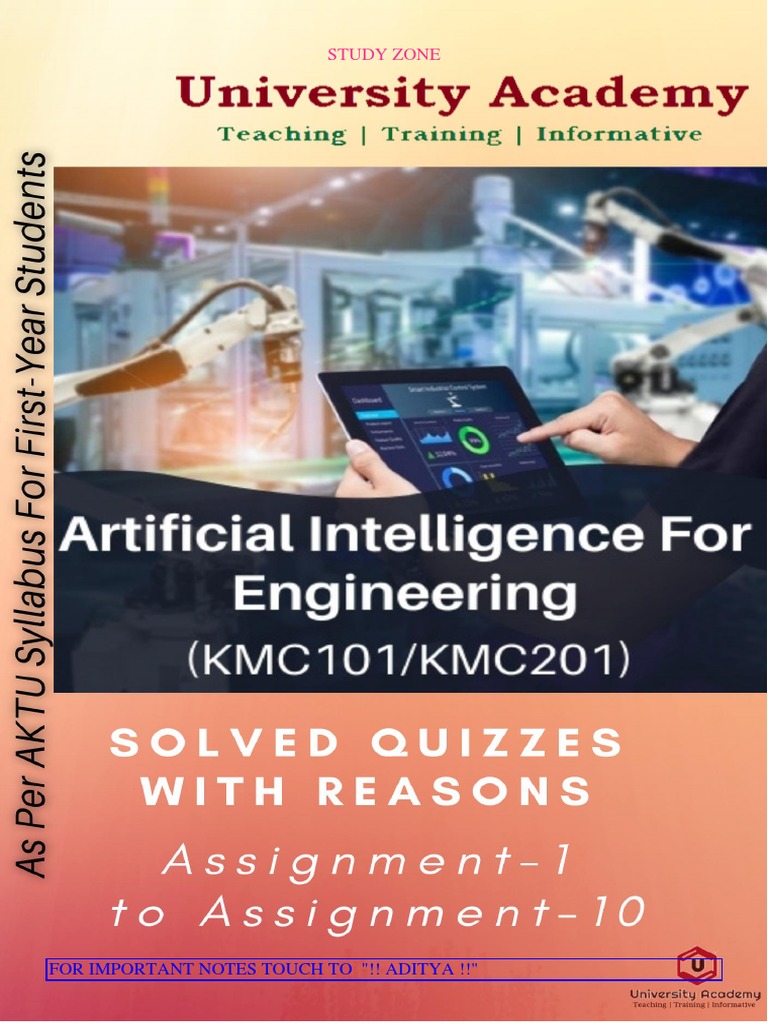 Ai All MCQS' in 1 PDF PDF Artificial Neural Network Artificial